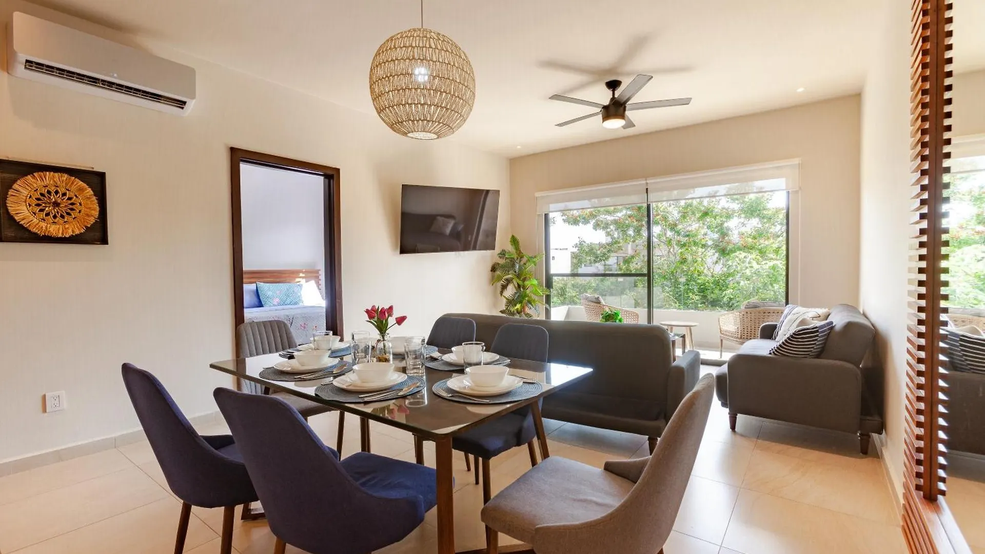Holiday home Family Condoph 10Min To Beach Wifi 200Mb Gym Playa del Carmen