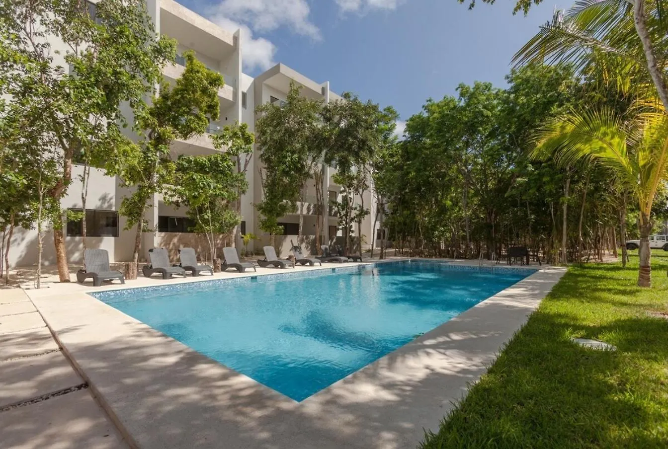 Family Condoph 10Min To Beach Wifi 200Mb Gym Playa del Carmen Holiday home