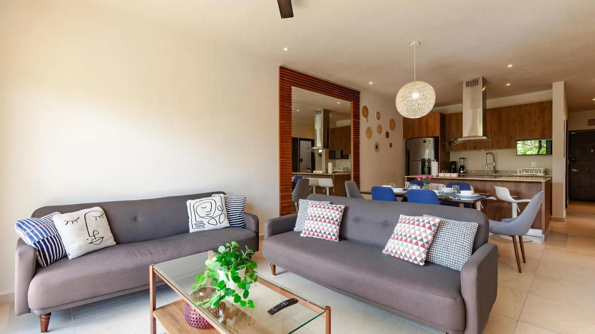 Family Condoph 10Min To Beach Wifi 200Mb Gym Playa del Carmen